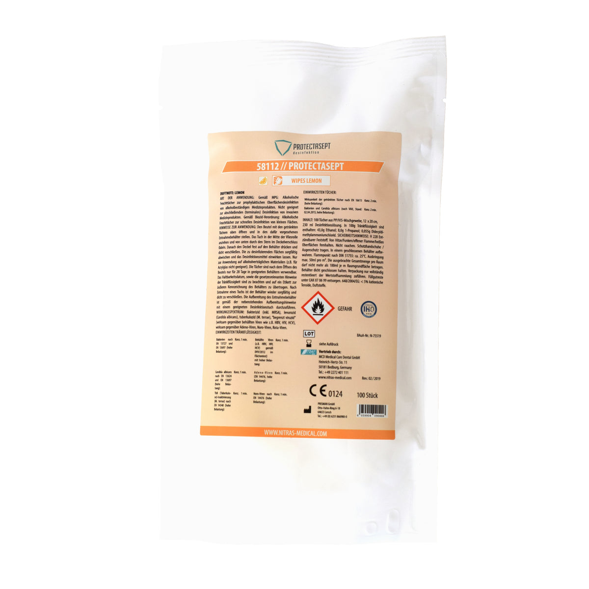 Lingettes désinfectantes - Pack de recharge