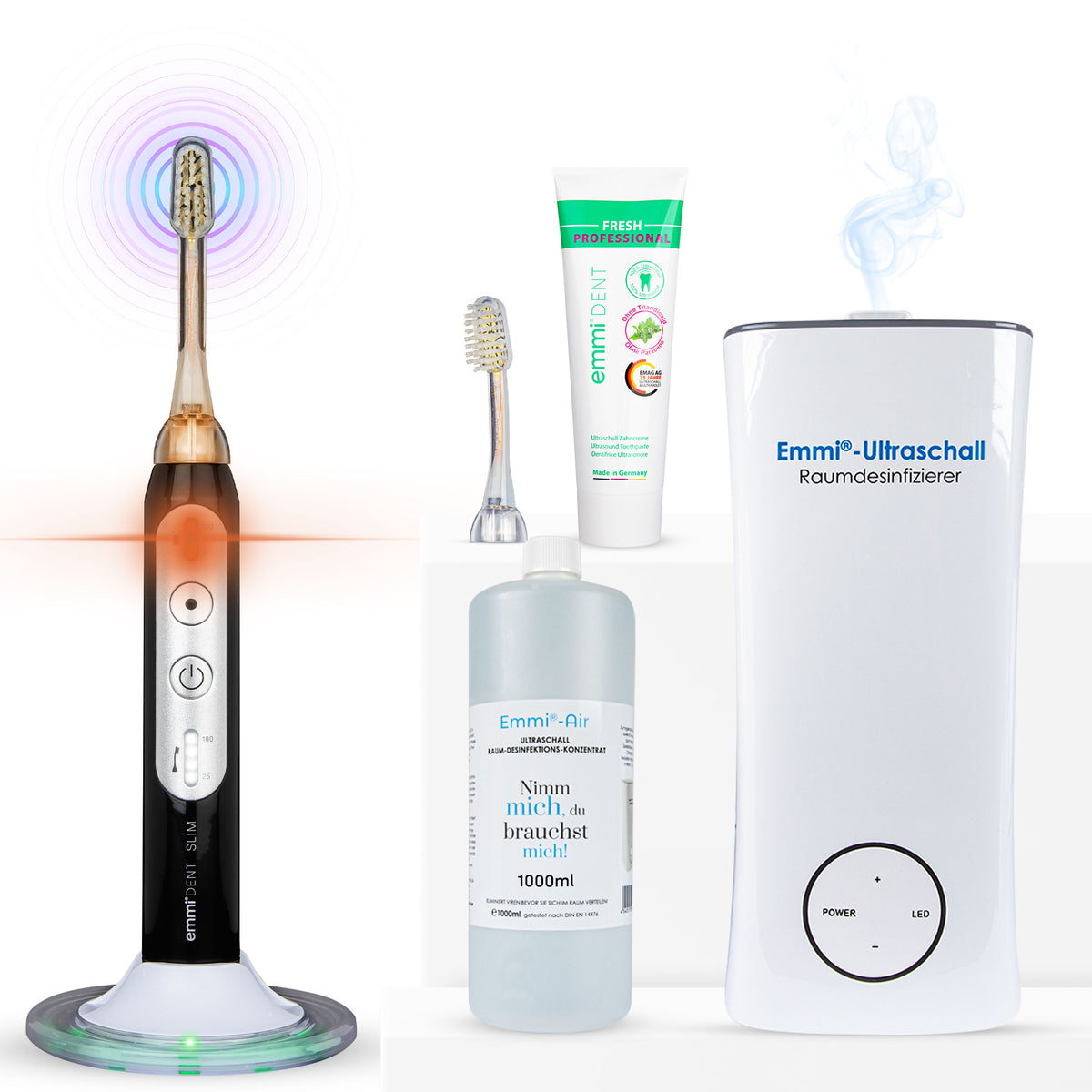 Ultrasonic toothbrush Slim Home Set