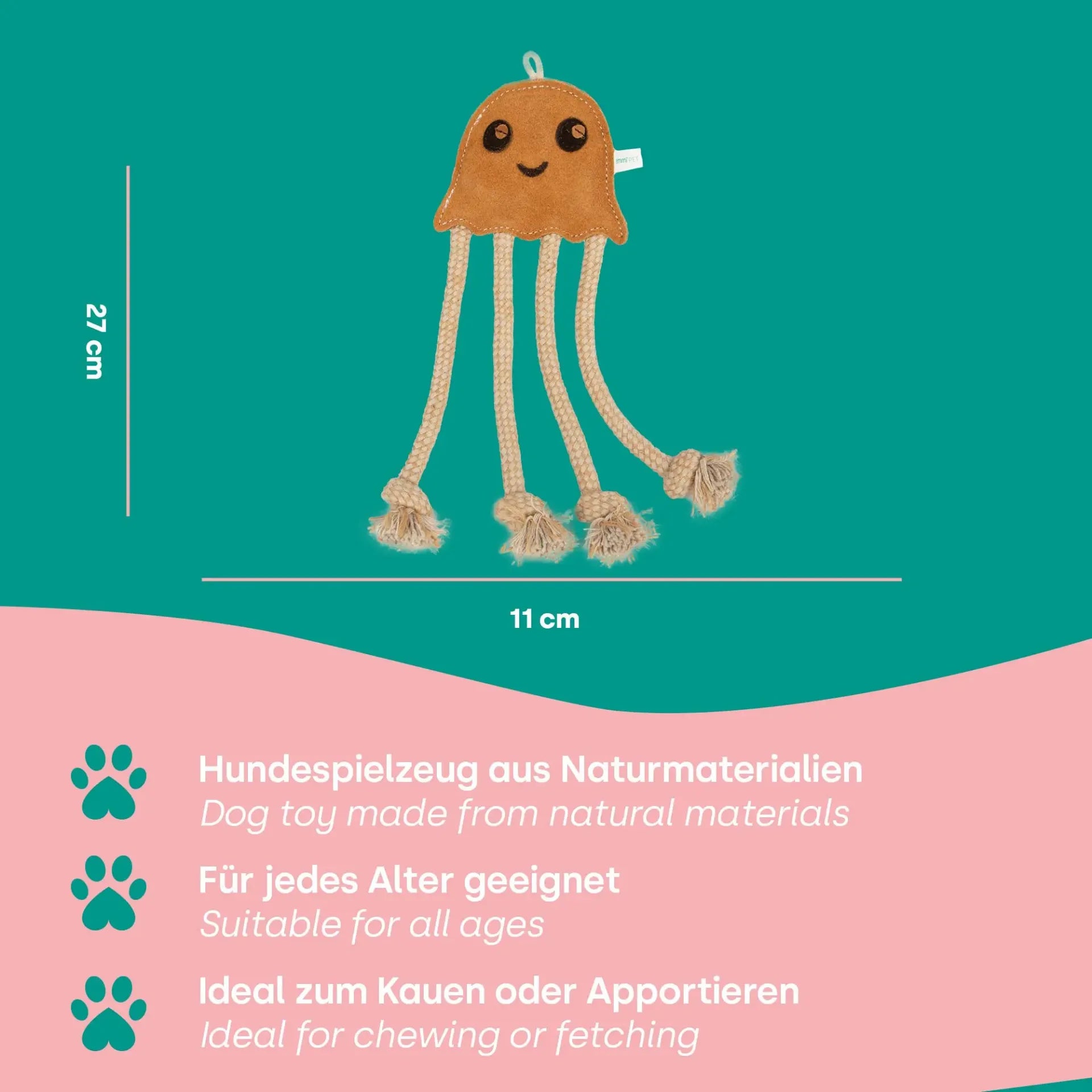 Zerrspielzeug Qualle