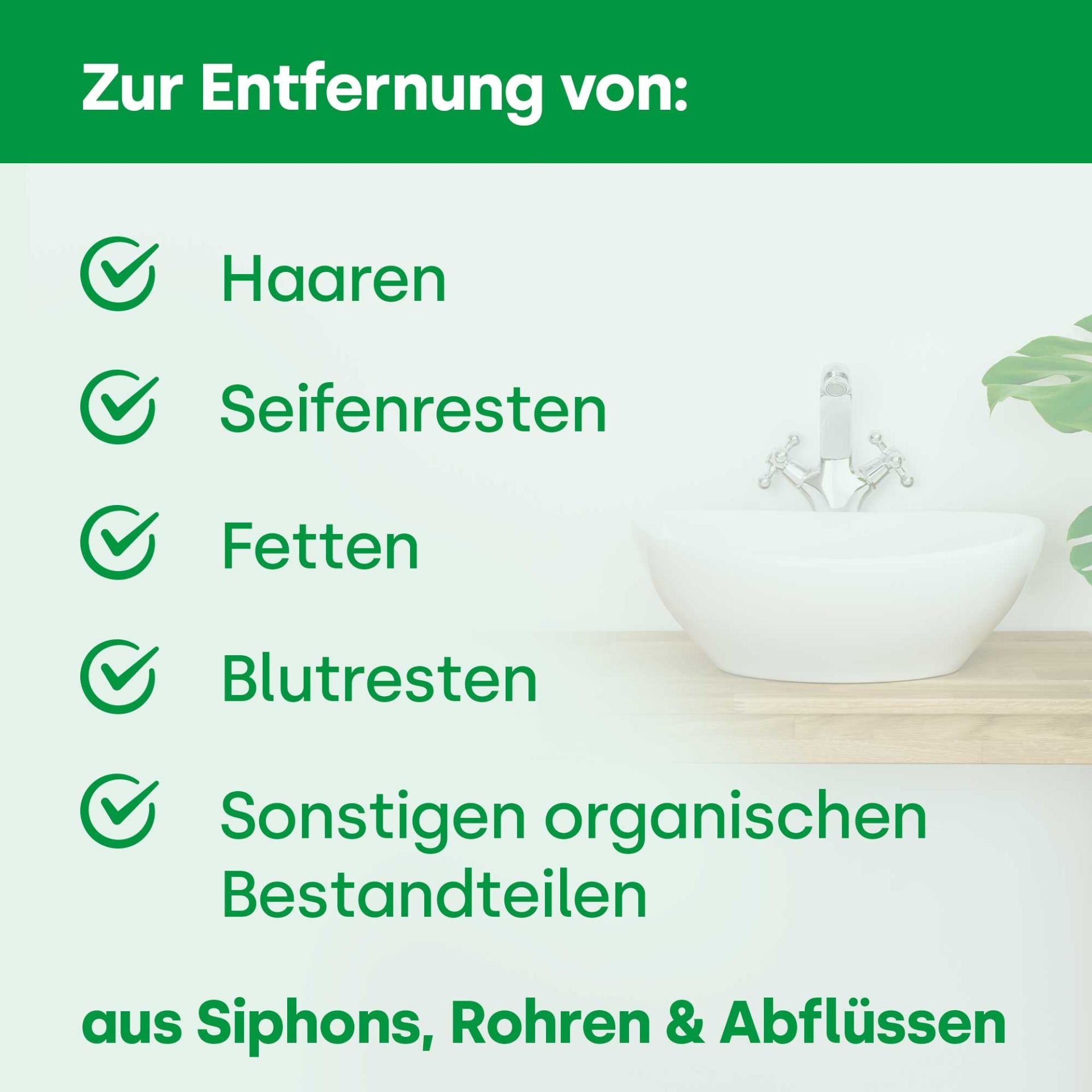 Haar-Weg Abflussreiniger 1000ml