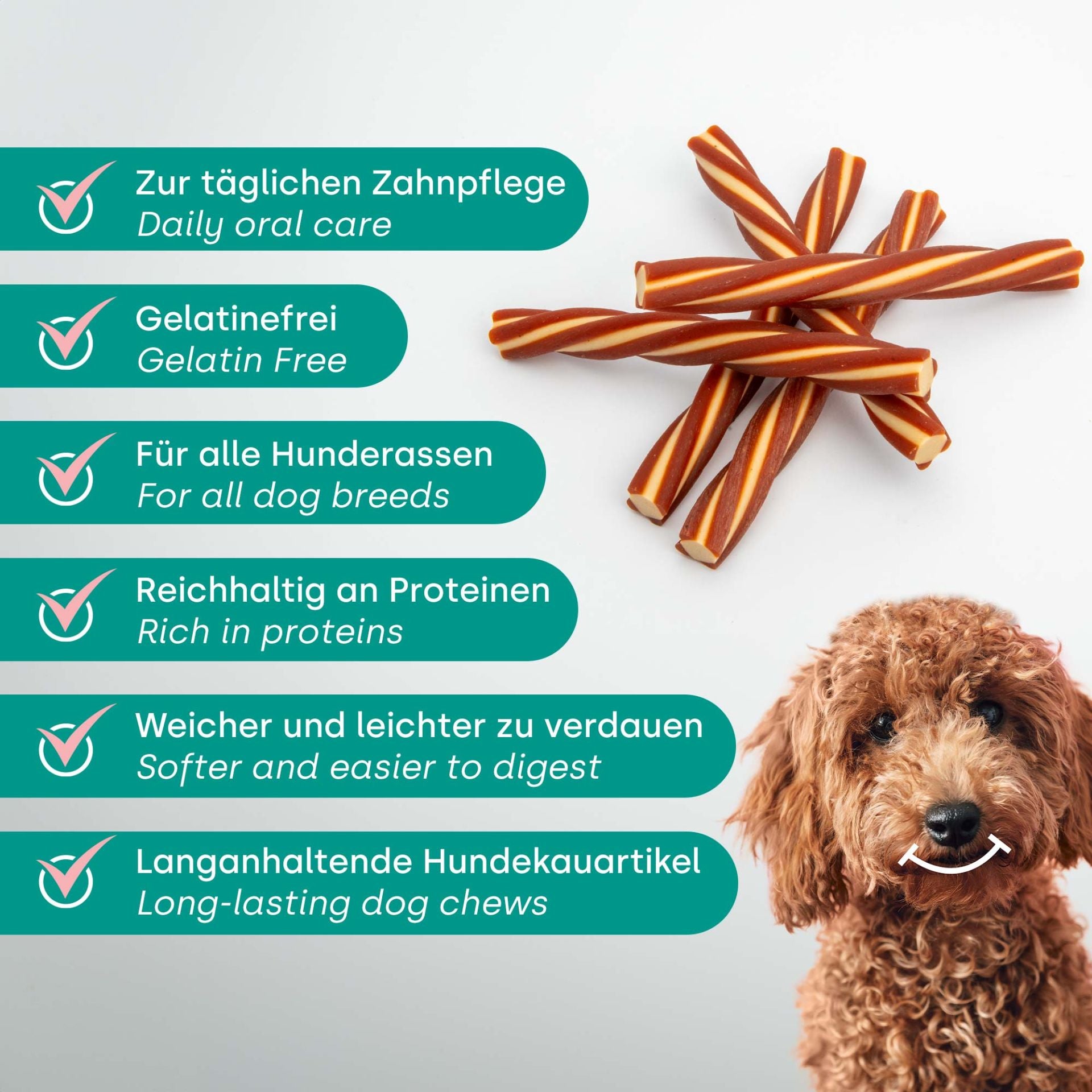 Bâtonnets dentaires « Polissoir à dents »